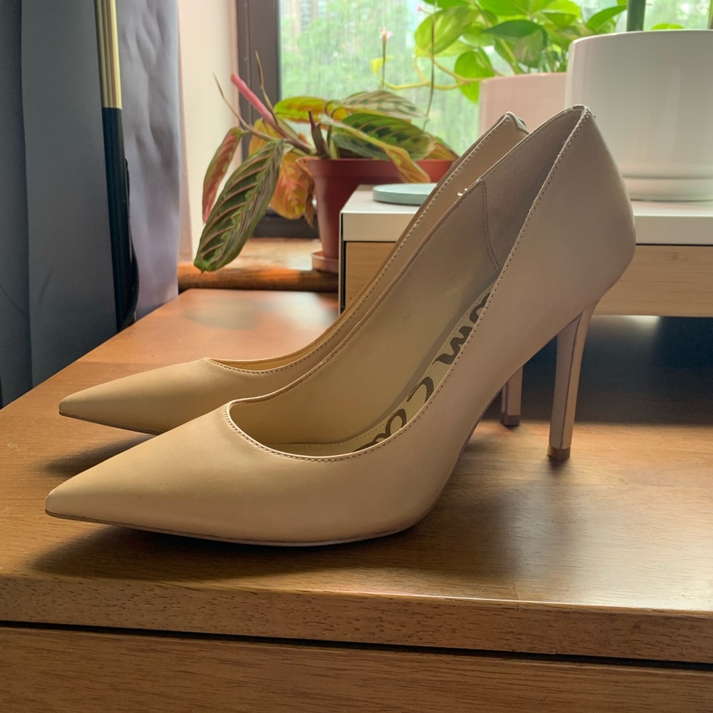 Sam Edelman Nude Hazel Heels 8N